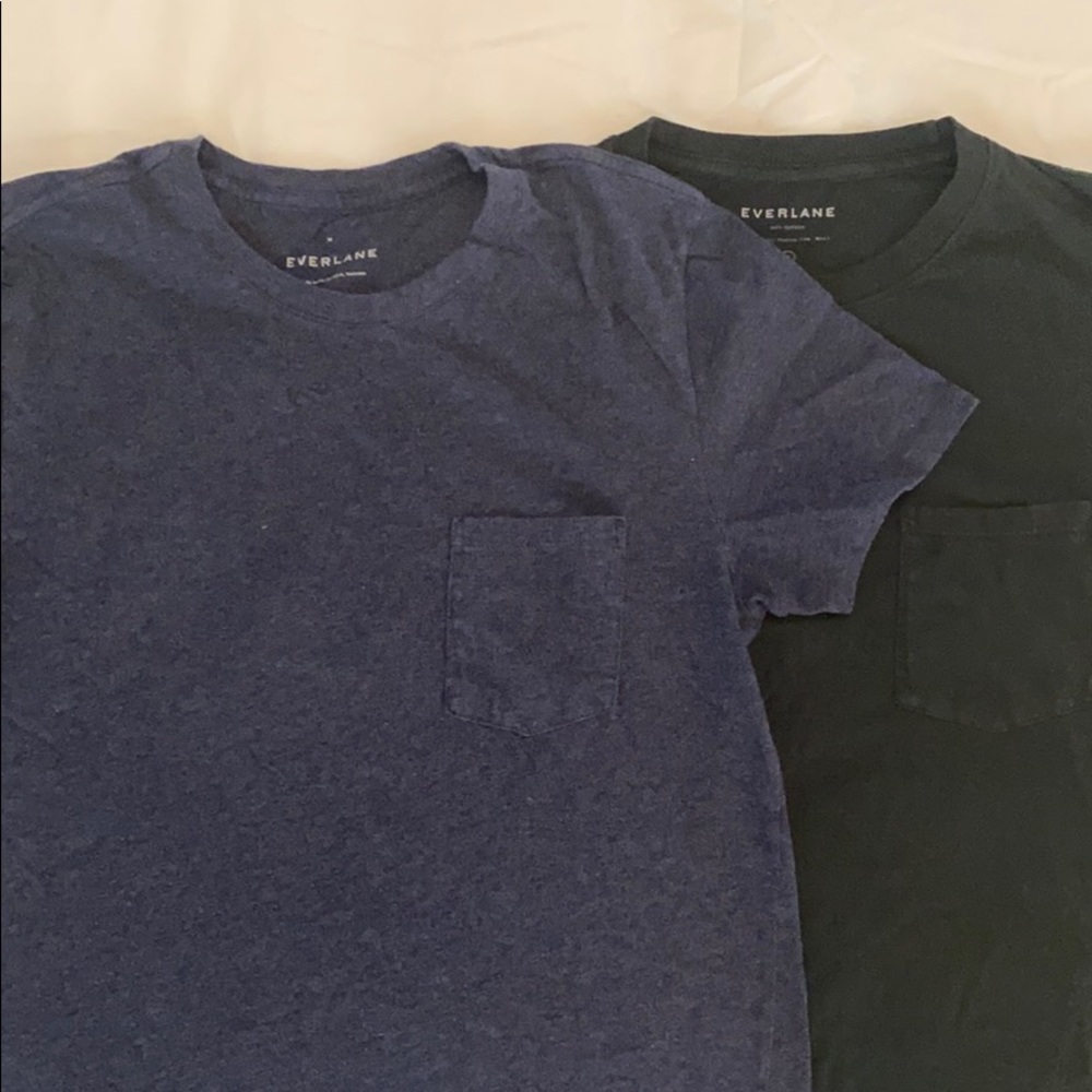 Everlane pocket tees - bundle of 2, size M